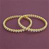 American Diamond 2 Pc Classic Bangles with Gold Plating