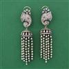 American Diamond Animal Earring with Mehndi Plating