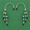 American Diamond Earcuff with Carat Plating