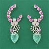 American Diamond Classic Earring with Carat Plating