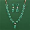 American Diamond Classic Necklace with Carat Plating