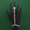 American Diamond Adjustable Hath Pan with Rhodium Plating 2 Tone Plating Carat Plating