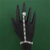 American Diamond Adjustable Hath Pan with Rhodium Plating 2 Tone Plating Carat Plating