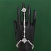 American Diamond Adjustable Hath Pan with Rhodium Plating 2 Tone Plating Carat Plating