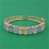 American Diamond Openable kada with Carat Plating