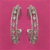 American Diamond Bali with Rhodium Plating 2 Tone Plating