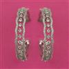 American Diamond Bali with Rhodium Plating 2 Tone Plating