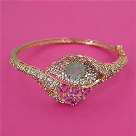 American Diamond Openable kada with Carat Plating