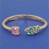 American Diamond Hazoorilal Kada with Carat Plating