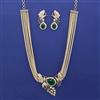 American Diamond Birds Necklace with Carat Plating