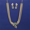 American Diamond Birds Necklace with Carat Plating