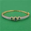American Diamond Openable kada with 2 Tone Plating