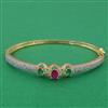 American Diamond Openable kada with 2 Tone Plating