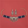 American Diamond Hazoorilal Necklace with Carat Plating