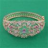 American Diamond Broad Kada with Carat Plating