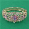 American Diamond Broad Kada with Carat Plating