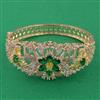 American Diamond Broad Kada with Carat Plating