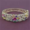 American Diamond Openable kada with Carat Plating