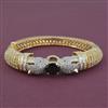 American Diamond Openable kada with 2 Tone Plating