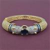American Diamond Openable kada with 2 Tone Plating