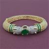 American Diamond Openable kada with 2 Tone Plating