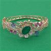 American Diamond Openable kada with Carat Plating