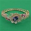 American Diamond Openable kada with Carat Plating