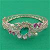 American Diamond Openable kada with Carat Plating