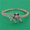 American Diamond Openable kada with Carat Plating