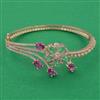 American Diamond Openable kada with Carat Plating