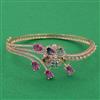 American Diamond Openable kada with Carat Plating