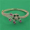 American Diamond Openable kada with Carat Plating