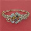 American Diamond Openable kada with Carat Plating