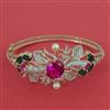 American Diamond Openable kada with Carat Plating