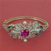 American Diamond Openable kada with Carat Plating