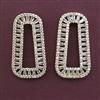 American Diamond Classic Earring with Rhodium Plating 2 Tone Plating Mehndi Plating Carat Plating