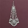 American Diamond Classic Pasa with Rhodium Plating