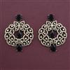 American Diamond Classic Earring with Mehndi Plating