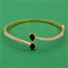 American Diamond Delicate Kada with 2 Tone Plating