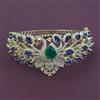 American Diamond Broad Kada with Carat Plating