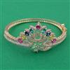 American Diamond Openable kada with Carat Plating