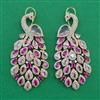 American Diamond Long Earring with Carat Plating