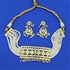 American Diamond Choker Necklace with Gold Plating