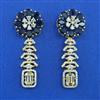 American Diamond Classic Earring with 2 Tone Plating