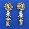 American Diamond Classic Earring with 2 Tone Plating