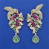 American Diamond Birds Earring with Carat Plating