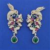 American Diamond Birds Earring with Carat Plating