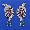 American Diamond Birds Earring with Carat Plating