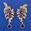 American Diamond Birds Earring with Carat Plating