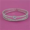 American Diamond Classic Kada with Rhodium Plating Gold Plating